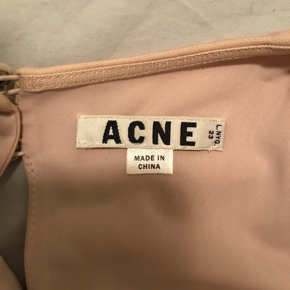 Acne Dress Size 38, Nude Color View 3